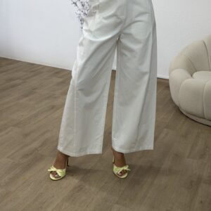 Pantalon Élégance Ivoire