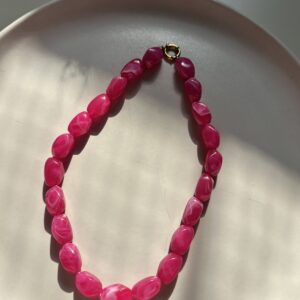 Collier à perles baroques